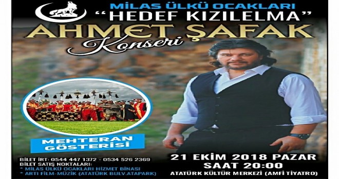 HEDEF KIZILELMA KONSERİ 21 EKİMDE..