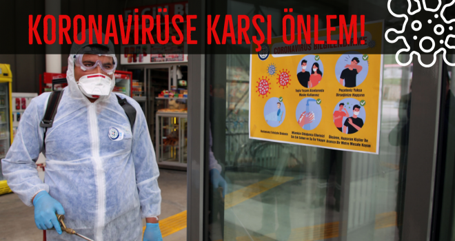 Koronavirüse karşı önlemler alındı!