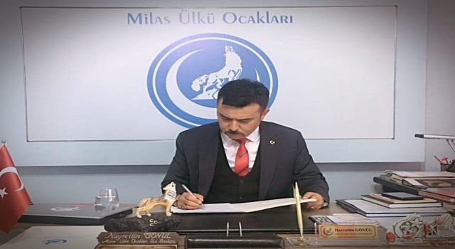 Milas Ülkü Ocakları Başkanı Gönül'den 30 Ağustos mesajı