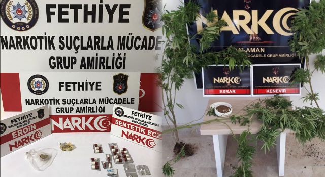 NARKOTİK UYUŞTURUCU TACİRLERİNE GÖZ AÇTIRMIYOR: 7 TUTUKLAMA