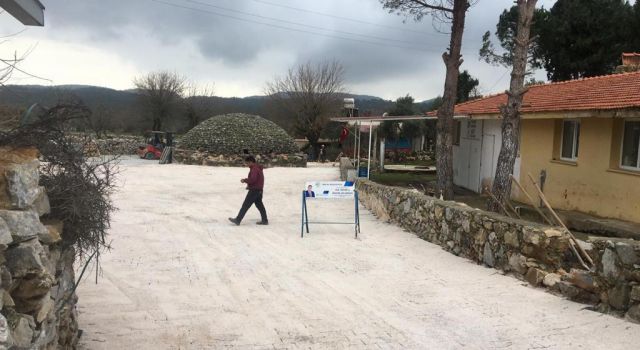 FESLEĞEN MAHALLESİ’NDE PARKE KAPLAMA ÇALIŞMASI TAMAMLANDI