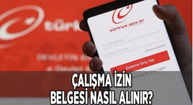 E-DEVLET ÜZERİNDEN ALINAN ÇALIŞMA MUAFİYET İZİN İŞLEMLERİ ADIMLARI