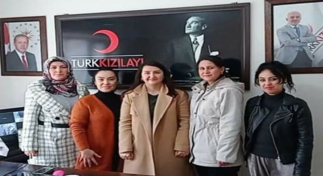 KAÇEP ÜYELERİNDEN KIZILAY YÖNETİMİNE ZİYARET…