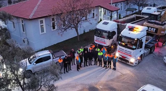 Kömürcüoğlu Group yardım malzemeleriyle yola çıktı