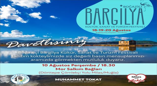 BOĞAZİÇİ’NDE FESTİVAL 18 AĞUSTOS’TA BAŞLIYOR