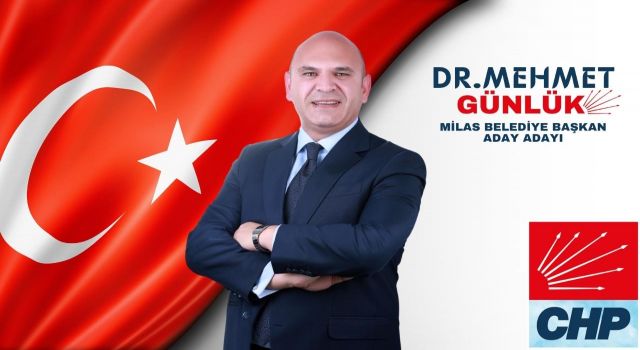 Dr. Mehmet Günlük, Yarın Saat 13.30'da Milas Belediye Başkanlığı İçin Aday Adaylığını Açıklıyor