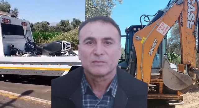 Milas’ta İş Makinasına Çarpan Motosiklet Sürücüsü Halil Türk Hayatını Kaybetti