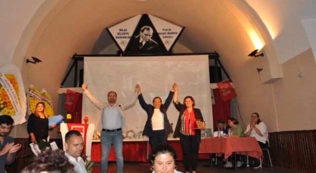 Nurhayat Topuz, CHP Milas İlçe Örgütü Kadın Kolları Başkanı Seçildi