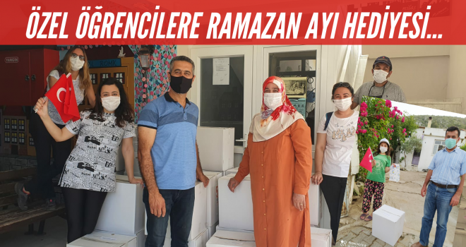 ÖZEL ÖĞRENCİLERE RAMAZAN AYI HEDİYESİ...