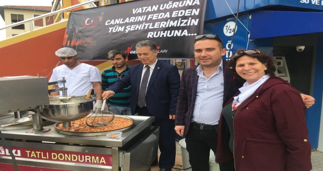 CHP MİLAS İLÇE TEŞKİLATI ÇANAKKALE ŞEHİTLERİMİZİ UNUTMADI...