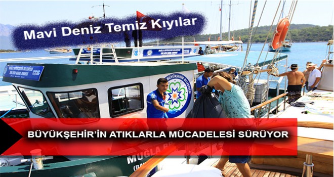 BÜYÜKŞEHİR’İN ATIKLARLA MÜCADELESİ SÜRÜYOR