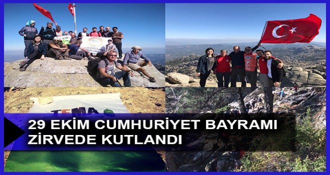 29 EKİM CUMHURİYET BAYRAMI ZİRVEDE KUTLANDI