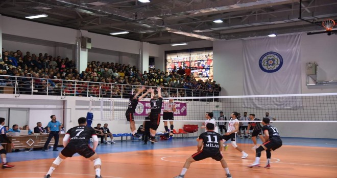 Voleybolda Milas farkı: 3-1