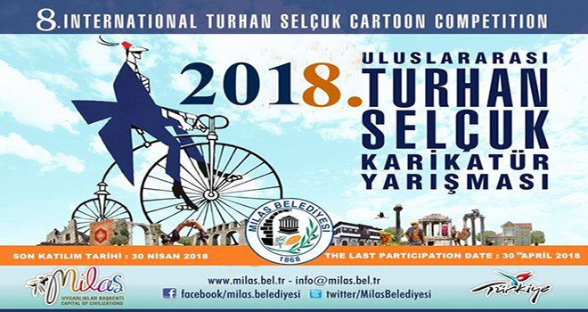 8. TURHAN SELÇUK KARİKATÜR YARIŞMASI BAŞLIYOR…