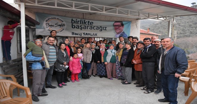 Başkan Adayı Saylak'tan yoğun mesai