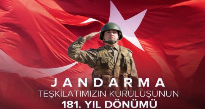 KAYMAKAM ARSLAN JANDARMA’NIN 181’İNCİ YAŞINI KUTLADI