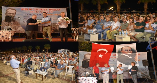 Melih Cevdet Anday Edebiyat Günleri’nde Muhteşem Gece!..