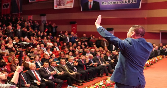 CHP aday tanıtım toplantısı düzenledi