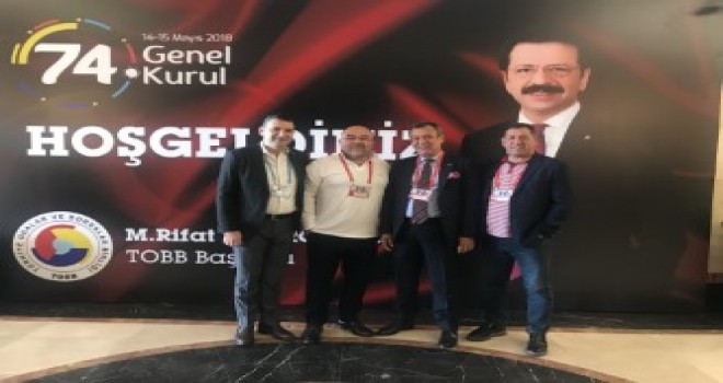 TOBB BAŞKANLIĞINA 5'İNCİ KEZ M. RİFAT HİSARCIKLIOĞLU SEÇİLDİ.