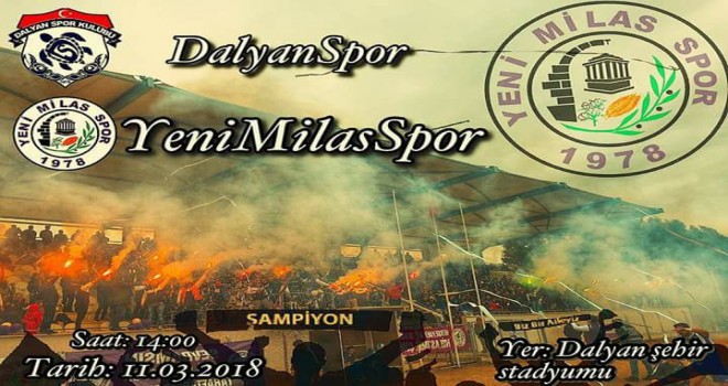 MİLASSPOR'DA ŞAMPİYONLUĞA SON ADIM...