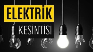 09:00-17:00 Arası Bu Mahallelerde Elektrik Kesintisi Yaşanacak.