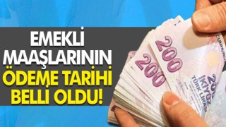 EMEKLİ MAAŞLARININ VE İKRAMİYELERİNİN ÖDENECEĞİ TARİH BELLİ OLDU