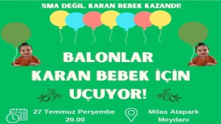 BALONLAR KARAN BEBEK İÇİN UÇACAK..