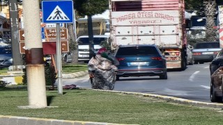 Milas’ta Dilenciler Trafik Güvenliğini Tehlikeye Atıyor