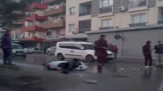 Milas’ta Motosiklet ve Otomobil Çarpıştı: 1 Yaralı