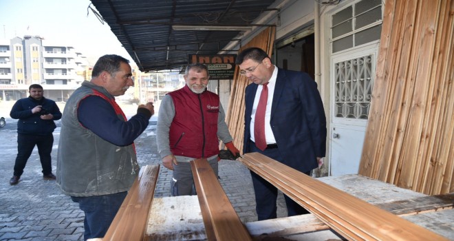 Tokat'tan sanayi esnafına ziyaret