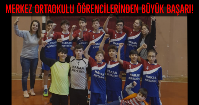 Merkez Ortaokulu öğrencilerinden büyük başarı!