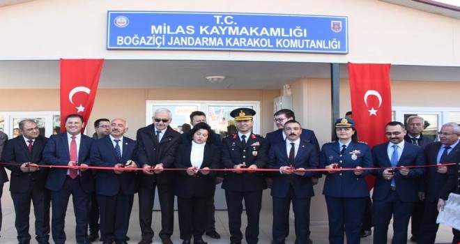 Boğaziçi Jandarma Karakolu açıldı