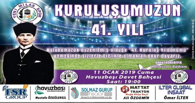 Milasspor 41 yaşında…