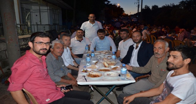 Meclis Üyesinden bin kişilik iftar yemeği…