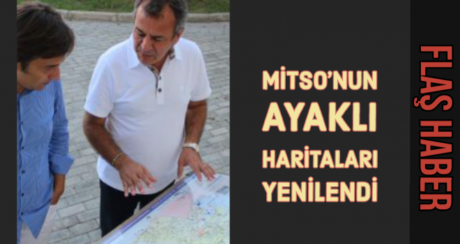 MİTSO’NUN AYAKLI HARİTALARI YENİLENDİ