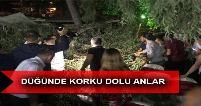 DÜĞÜNDE KORKU DOLU ANLAR