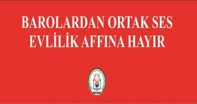 Barolar evlilik affına hayır dedi