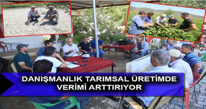 DANIŞMANLIK TARIMSAL ÜRETİMDE VERİMİ ARTTIRIYOR